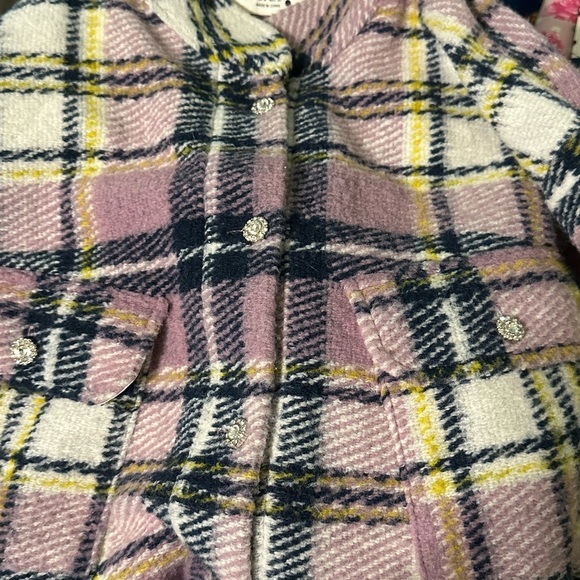 -SALE-Zara Blogger Favorite Lavender Plaid Oversized Shacket in size Medium - Picture 13 of 14